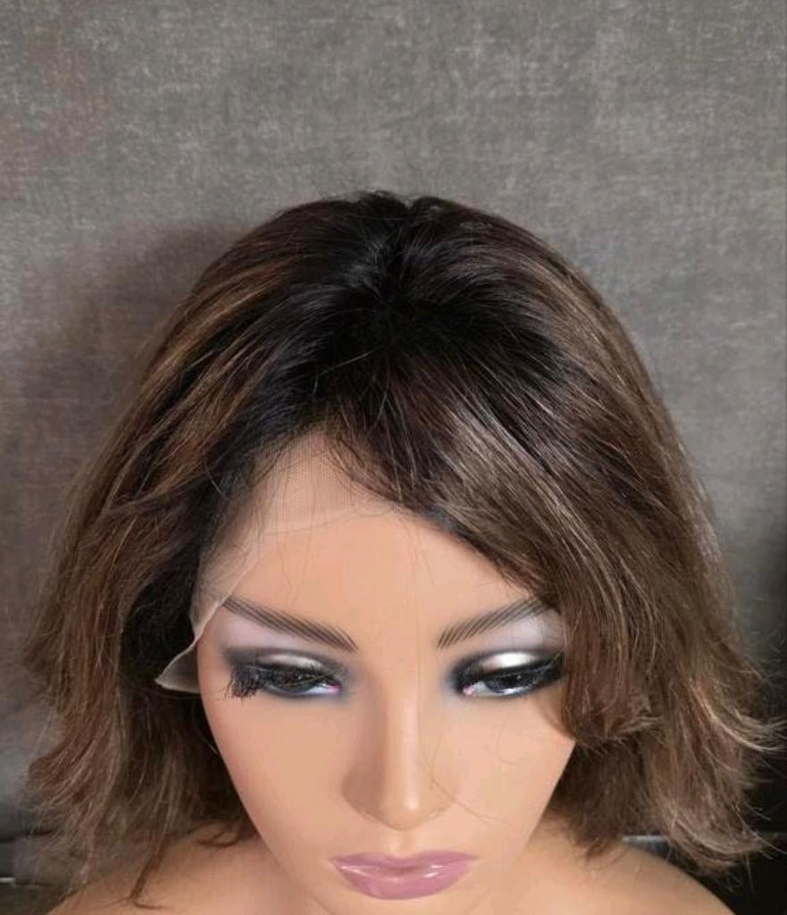 Lace wig echt haar, Sieraden, Tassen en Uiterlijk, Uiterlijk | Haarverzorging, Ophalen of Verzenden, Nieuw, Pruik of Haarverlenging