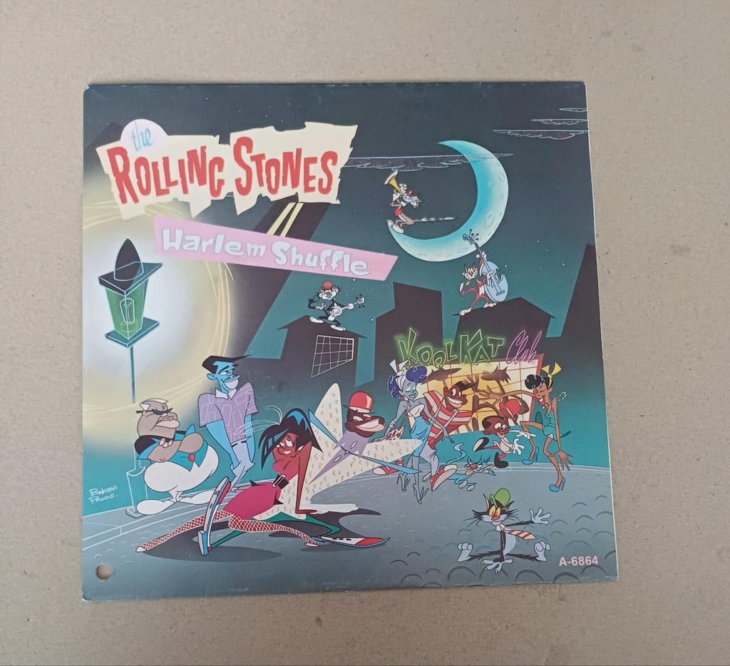 The Rolling Stones - Harlem Shuffle, Cd's en Dvd's, Vinyl Singles, Gebruikt, Pop, Ophalen of Verzenden