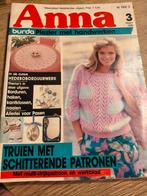Vintage brei boeken jaren '80 / Sandra, Anna, mini Jaqueline, Verzenden, Geschikt voor kinderen, Gelezen, Breien en Haken