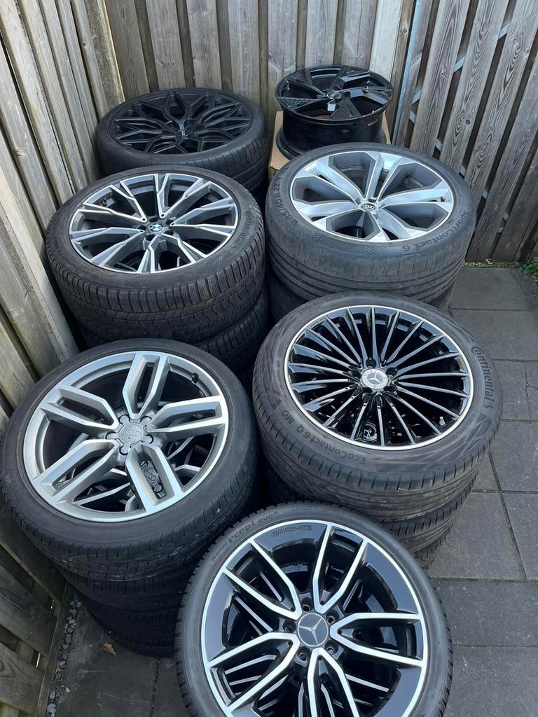 Exclusieve Originele Velgenpartij Mercedes,Bmw,Audi,Volvo!, Auto-onderdelen, Banden en Velgen, 19 inch, Gebruikt, Velg(en), Ophalen of Verzenden