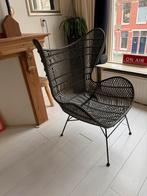 HKliving Rotan Egg Chair Green Bohemian, Ophalen, Minder dan 75 cm, Riet of Rotan, Zo goed als nieuw