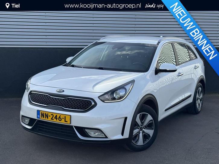 Kia Niro 1.6 GDi Hybrid First Edition Trekhaak, Navigatie De, Auto's, Kia, Bedrijf, Te koop, Niro, ABS, Achteruitrijcamera, Airbags