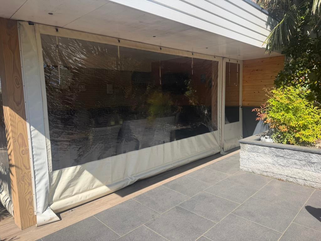 Terras zeil, Tuin en Terras, Overkappingen, Ophalen of Verzenden, Zo goed als nieuw, Veranda