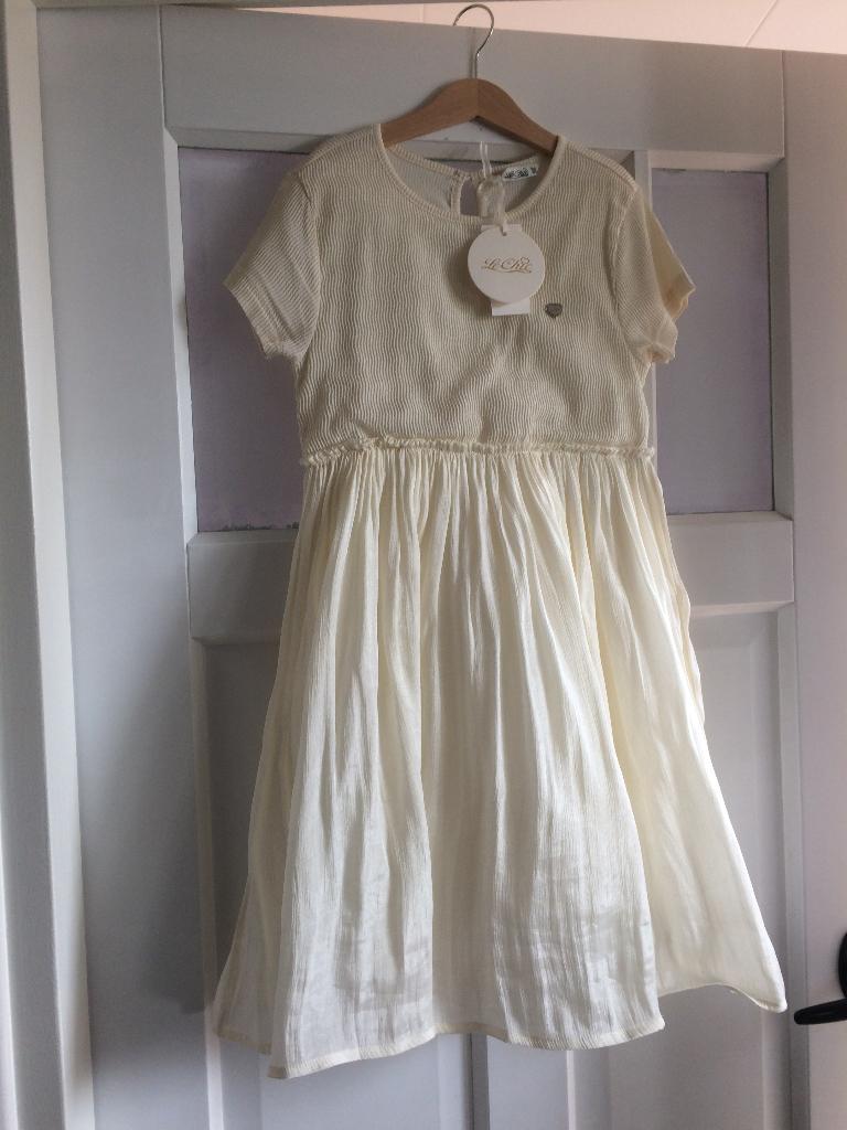 Le Chic jurk roomwit maat 146/152 Nieuw met prijskaartje, Meisje, Le Chic, Nieuw, Ophalen of Verzenden