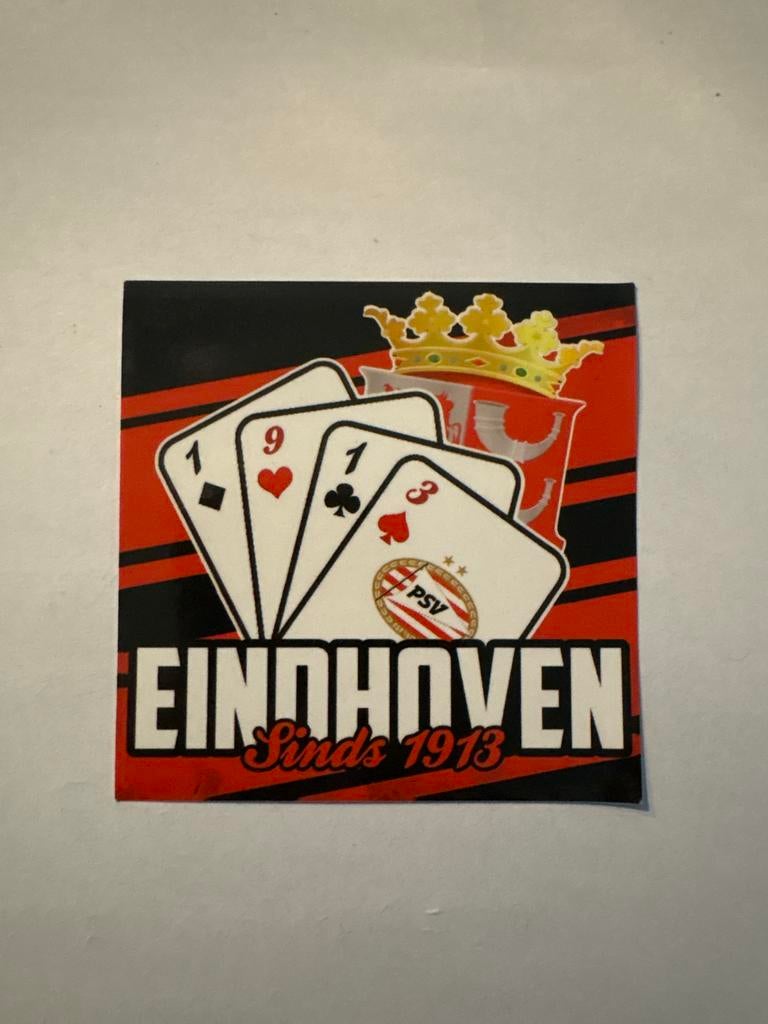 PSV Voetbal Stickers - 2 Soorten, Totaal 40 Stuks, Verzenden, Zo goed als nieuw, Sport