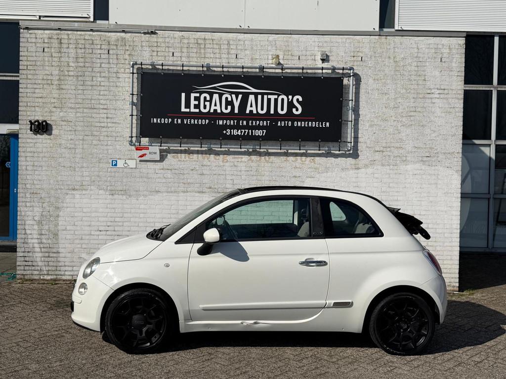 Fiat 500 C 0.9 TwinAir - CABRIO - APK 02/2027 - AIRCO - RIJD, Euro 5, 86 pk, Gebruikt, Cabriolet