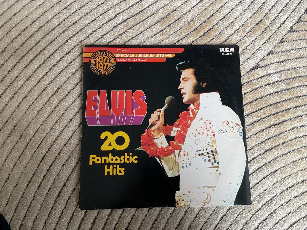 Elvis Presley - 20 Fantastic Hits (LP, 1977), Ophalen of Verzenden, Gebruikt, 12 inch