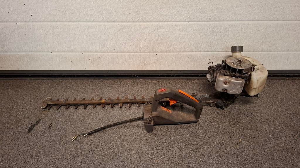 Husqvarna 123HD65 onderdelen, defect opknapper, Tuin en Terras, Heggenscharen, Ophalen of Verzenden, Gebruikt, Benzine