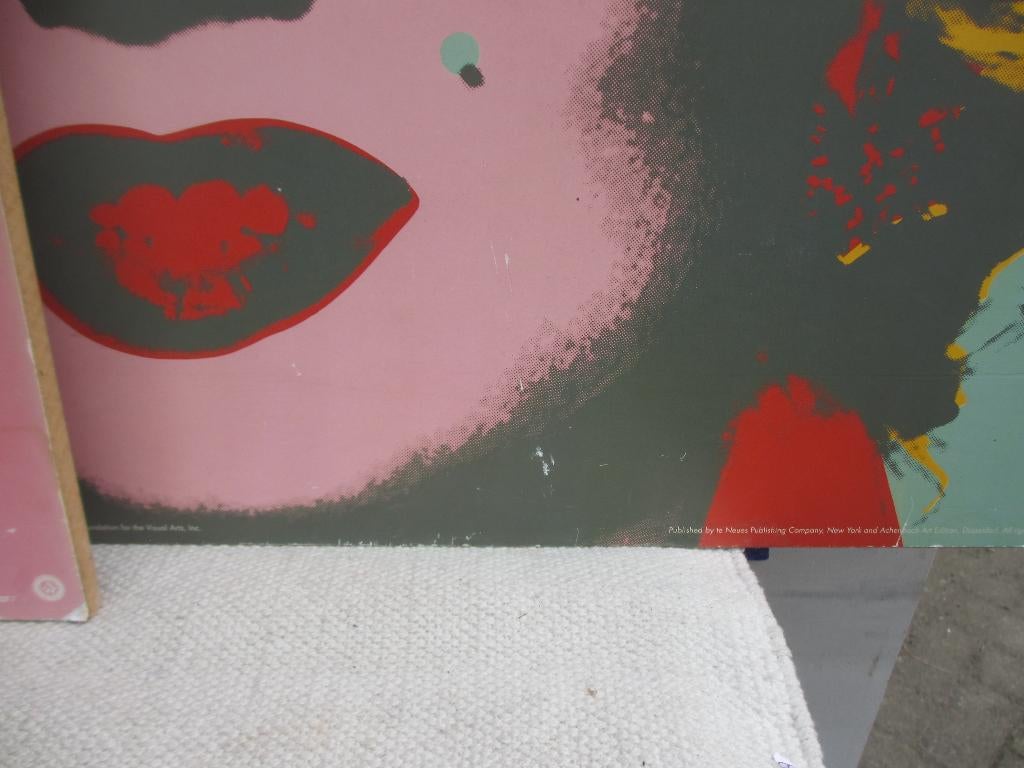 ANDY WARHOL Foundation MARILYN MONROE 1993 Art Print Poster, Ophalen of Verzenden, A1 t/m A3, Vierkant, Film en Tv