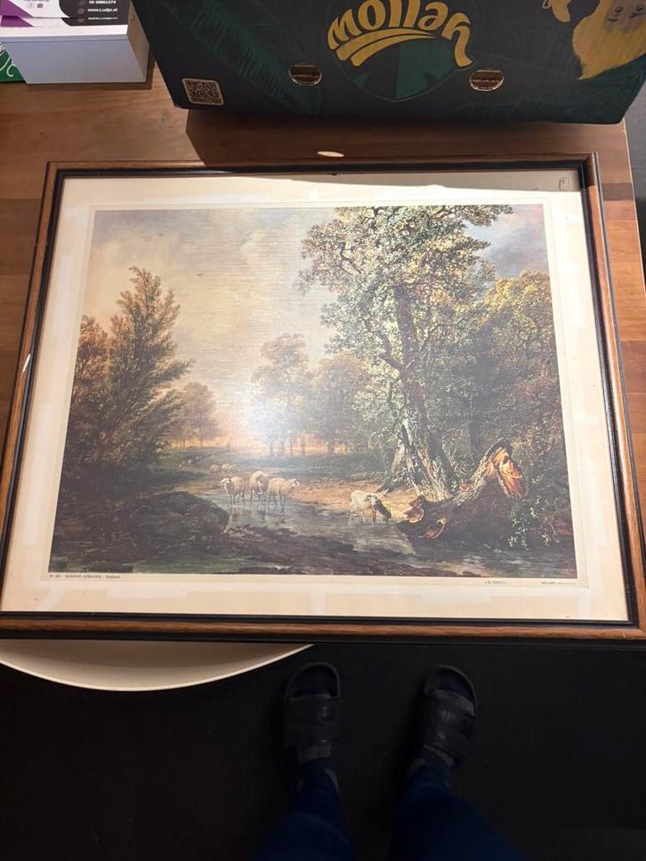 Marinus Adrianus Koekkoek – Print, Antiek en Kunst, Kunst | Schilderijen | Klassiek, Ophalen of Verzenden