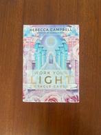 Work Your Light Oracle Cards - Rebecca Campbell, Ophalen of Verzenden, Zo goed als nieuw, Spiritualiteit algemeen, Overige typen