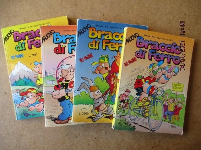 adv0702 popeye nuovo pocket italiaans, Boeken, Eén stripboek, Ophalen, Gelezen