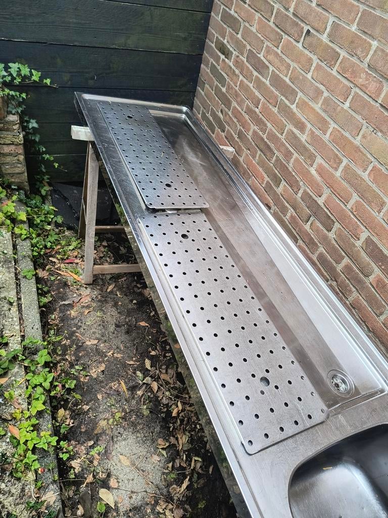 Lekbak met spoelbak, Ophalen of Verzenden