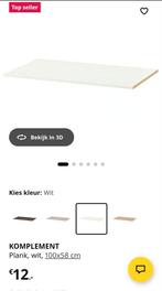 4x Komplement plank wit voor Ikea PAX kast, Ophalen, 50 tot 75 cm, 50 tot 100 cm, Minder dan 100 cm