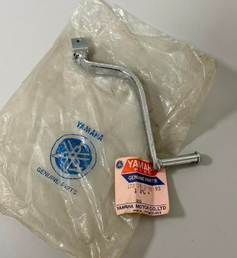 Yamaha kickstart pedaal chroom NOS 173-18111-01-93 oldtimer, Motoren, Ophalen of Verzenden, H, H, H