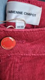Broekensale!! Fabienne Chapot broek ribbroek 33/32, Paars, Maat 42/44 (L), Fabienne Chapot, Nieuw
