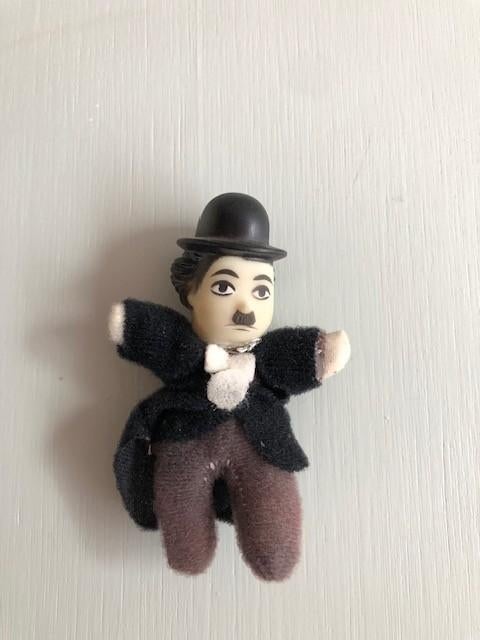 Lucifer poppetje Charley Chaplin, vintage jaren 70, Verzamelen, Poppetjes en Figuurtjes, Ophalen of Verzenden, Zo goed als nieuw