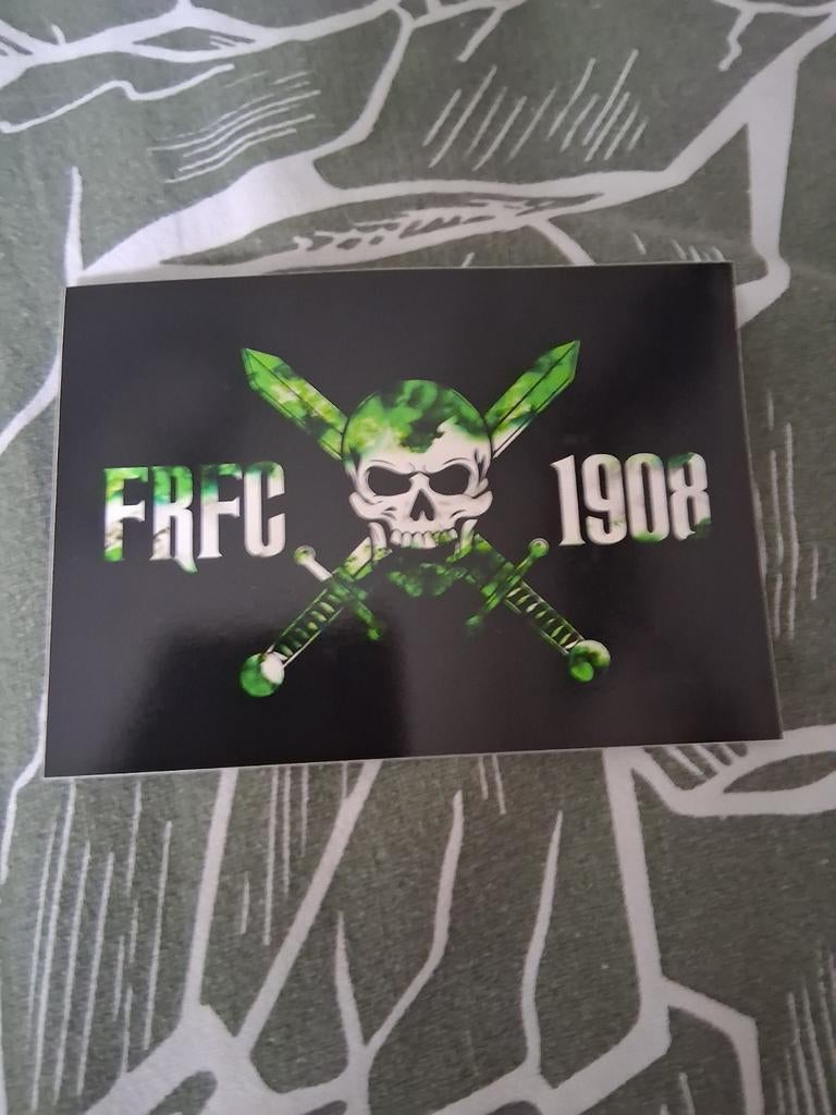 Sticker frfc1908 feyenoord, Verzamelen, Stickers, Verzenden, Zo goed als nieuw, Sport
