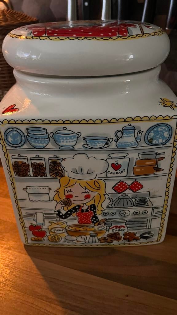 Grote voorraadpot Blond Amsterdam, Ophalen, Gebruikt