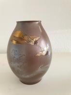 Antieke bronzen vaas uit Japan, Ophalen of Verzenden