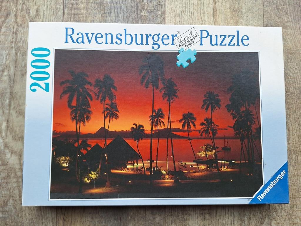 Ravensburger, Polynesië, puzzel 2000 stukjes, Hobby en Vrije tijd, Denksport en Puzzels, Ophalen of Verzenden, Meer dan 1500 stukjes