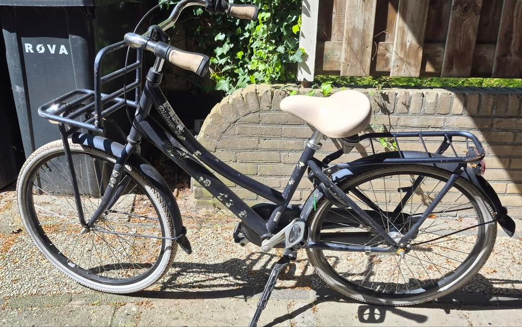 Sparta Pick-Up Meisjesfiets 24 inch - Gebruikt, Fietsen en Brommers, Fietsen | Meisjes, Ophalen, Terugtraprem, Sparta pickup, Versnellingen