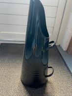 Antieke kolenkit - Zwart geëmailleerd, Ophalen, Gebruikt