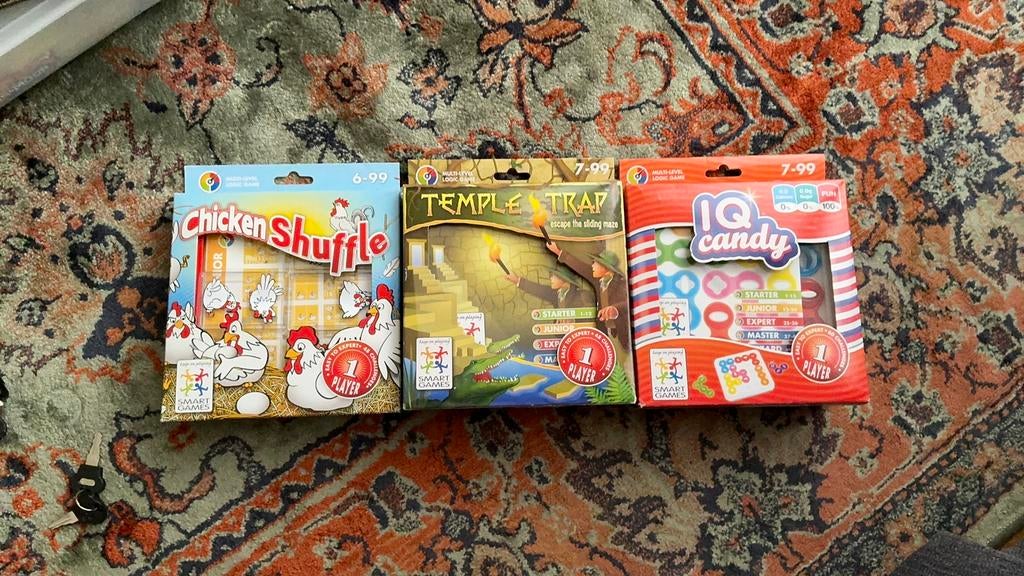 Denksport voor kinderen, Ophalen, Minder dan 500 stukjes, Zo goed als nieuw