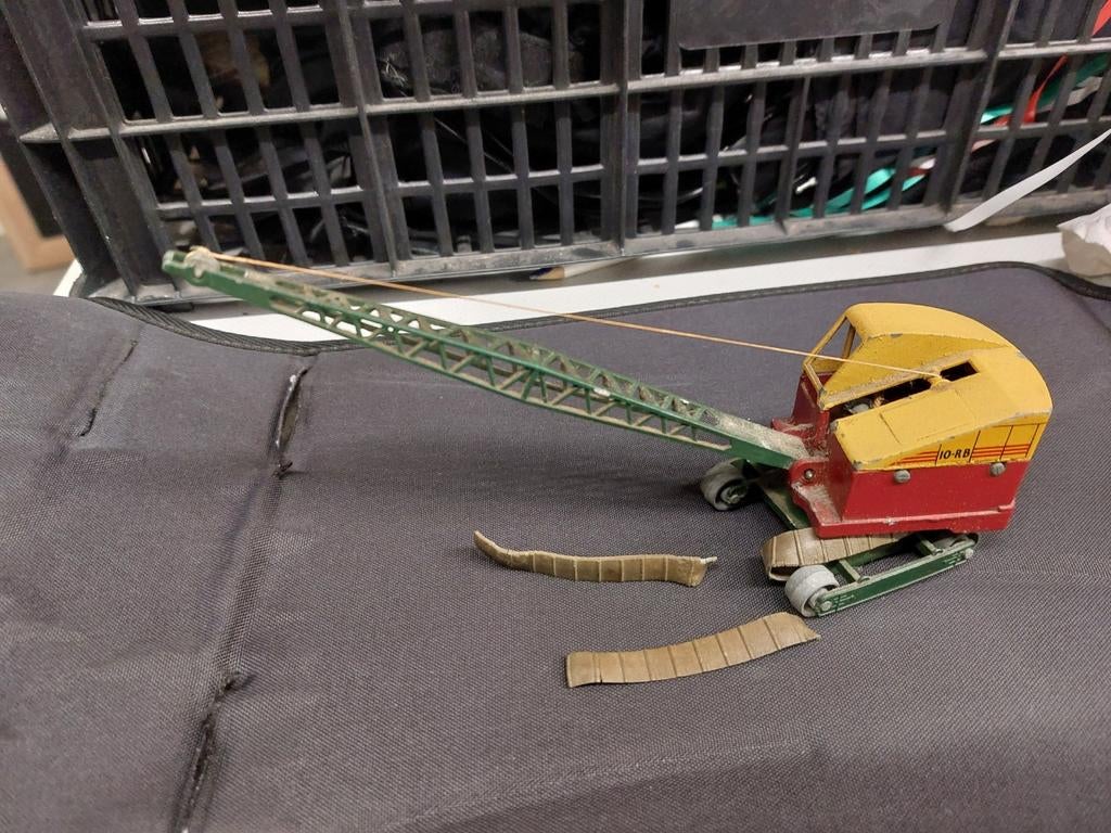 Benbros jaren 50 hijskraan RB10 Ruston Bucyrus, Hobby en Vrije tijd, Ophalen of Verzenden, Gebruikt, Overige typen, Overige merken