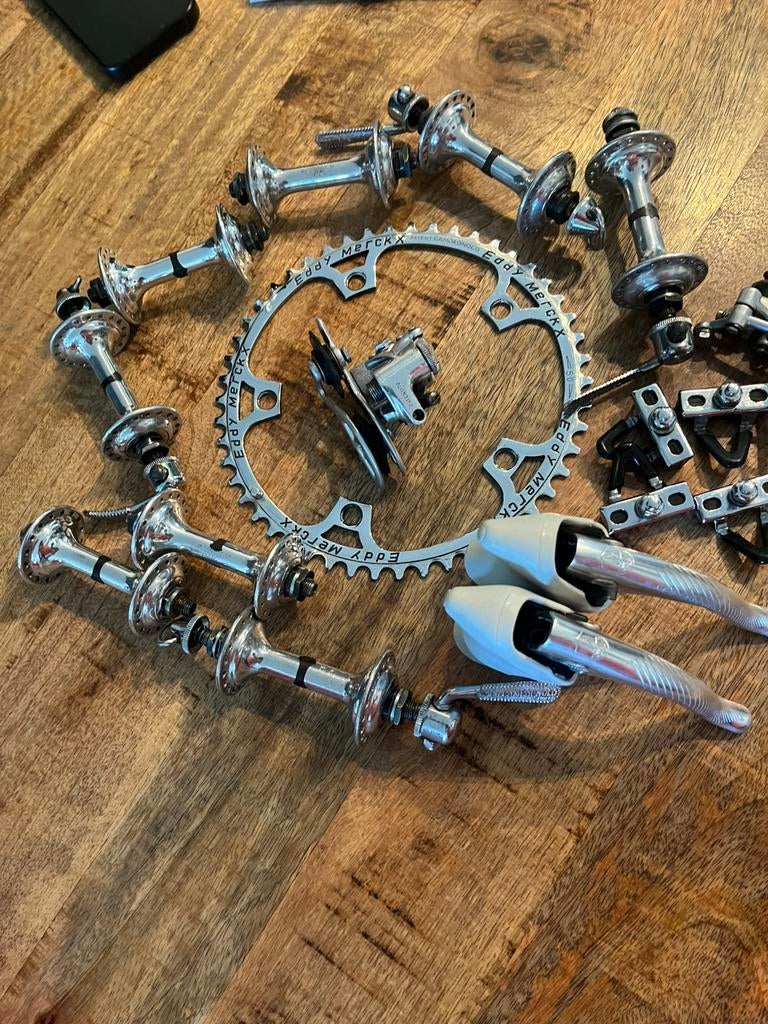 Campanolo spulletjes in zeer nette staat, Fietsen en Brommers, Overige merken, Carbon, 49 tot 53 cm, Ophalen of Verzenden