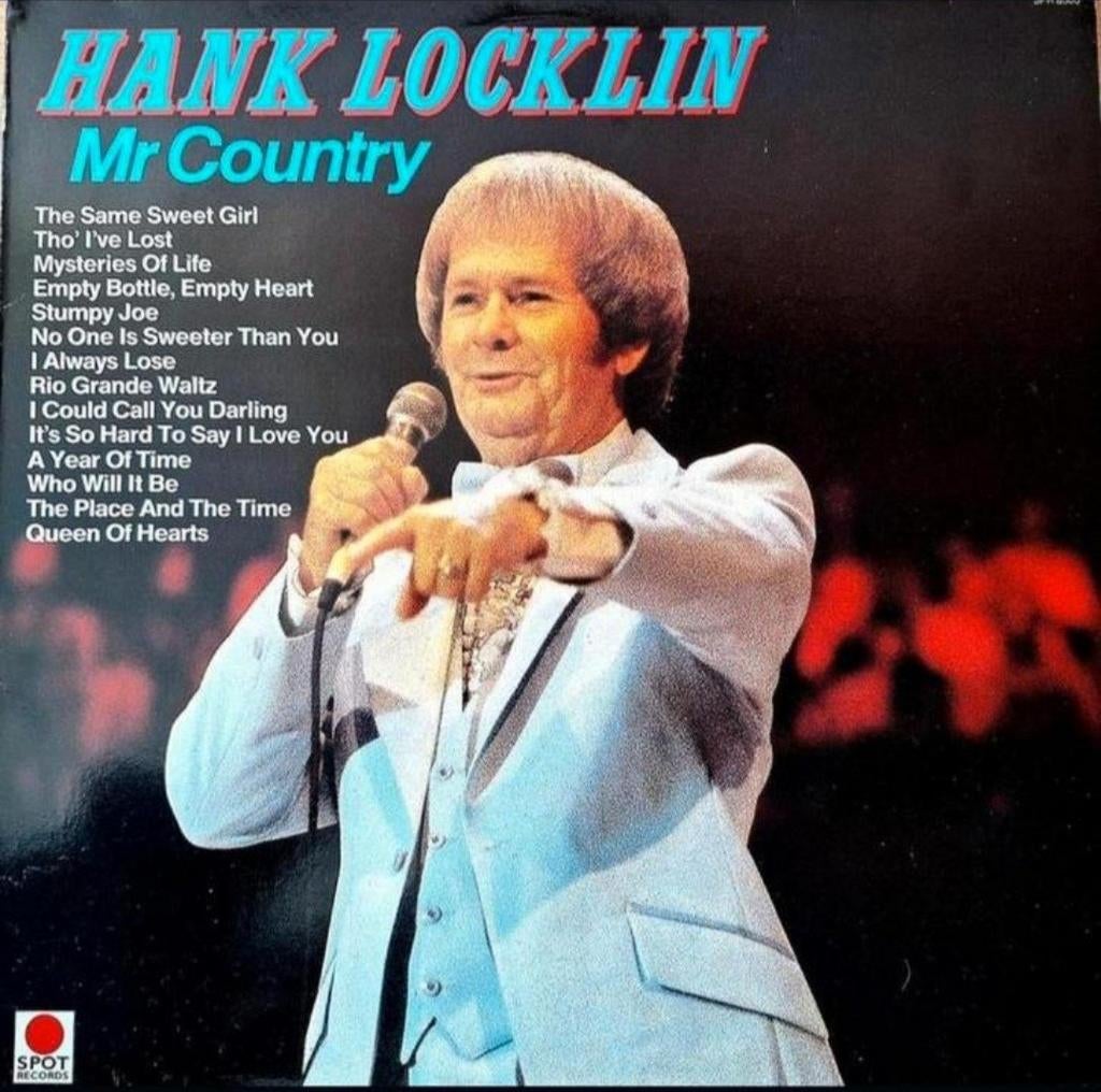 LP  HANK LOCKLIN - Mr.Country, Ophalen of Verzenden, Gebruikt, 12 inch