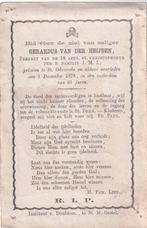Heijden Gerardus 1878 overl.  St. Oedenroden 61 jaar, Verzamelen, Ophalen of Verzenden