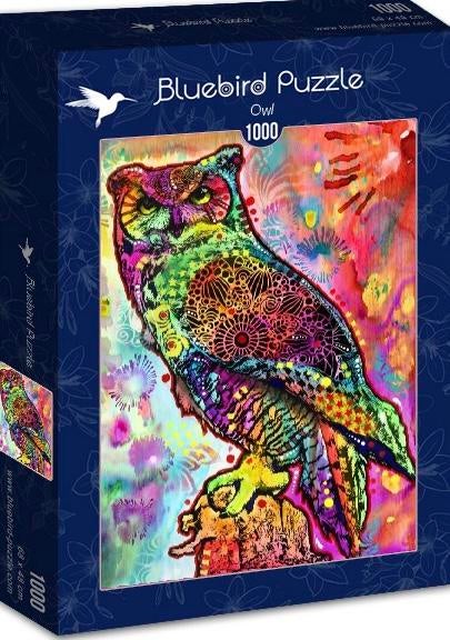 Bluebird - Owl - 1000 stukjes, Ophalen of Verzenden, 500 t/m 1500 stukjes, Nieuw, Legpuzzel