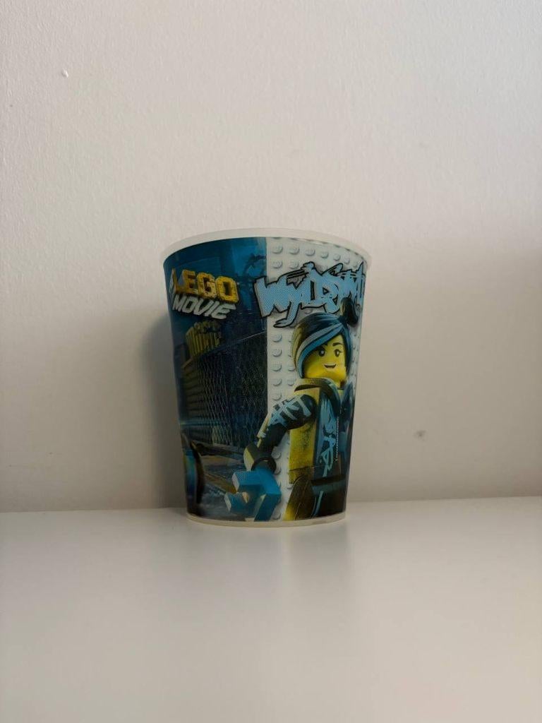 The LEGO Movie Wyldstyle 3D Collector Cup 2014 - Sun Damaged, Gebruikt, Overige thema's, Lego, Overige typen