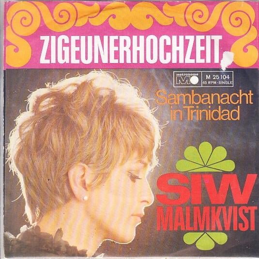 siw malmkvist - zigeunerhochzeit ( piraat/ schlager /1968), Gebruikt, 7 inch, Single, Ophalen of Verzenden
