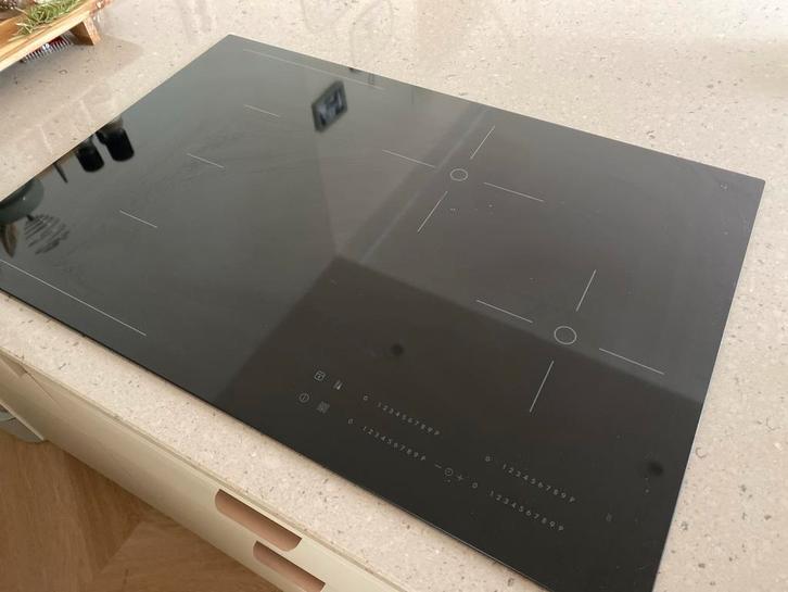 IKEA / AEG Inductieplaat Hogklassig 78x59 cm, Witgoed en Apparatuur, Kookplaten, Gebruikt, Inbouw, Inductie, 4 kookzones, Ophalen
