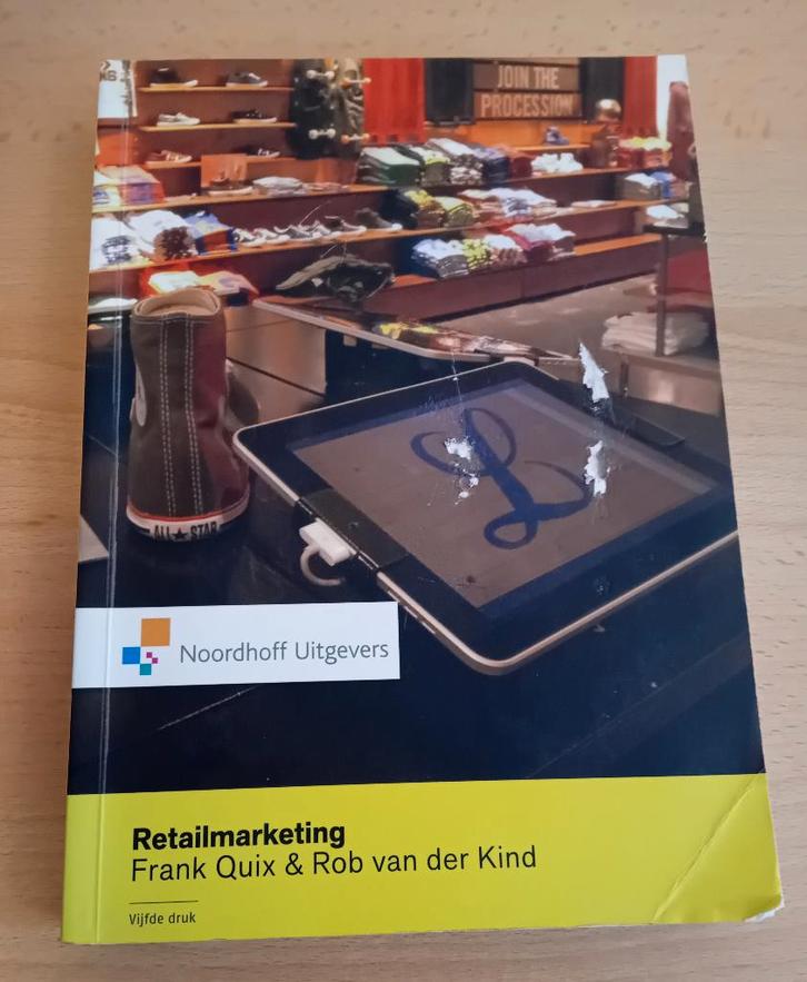 Frank Quix en Rob van der Wind. Retailmarketing. 5e druk, Boeken, Economie, Management en Marketing, Zo goed als nieuw, Economie en Marketing