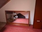 Grenen opzetspiegel 150cm breed 88cm hoog, Huis en Inrichting, Woonaccessoires | Spiegels, Ophalen, Rechthoekig, 125 cm of meer