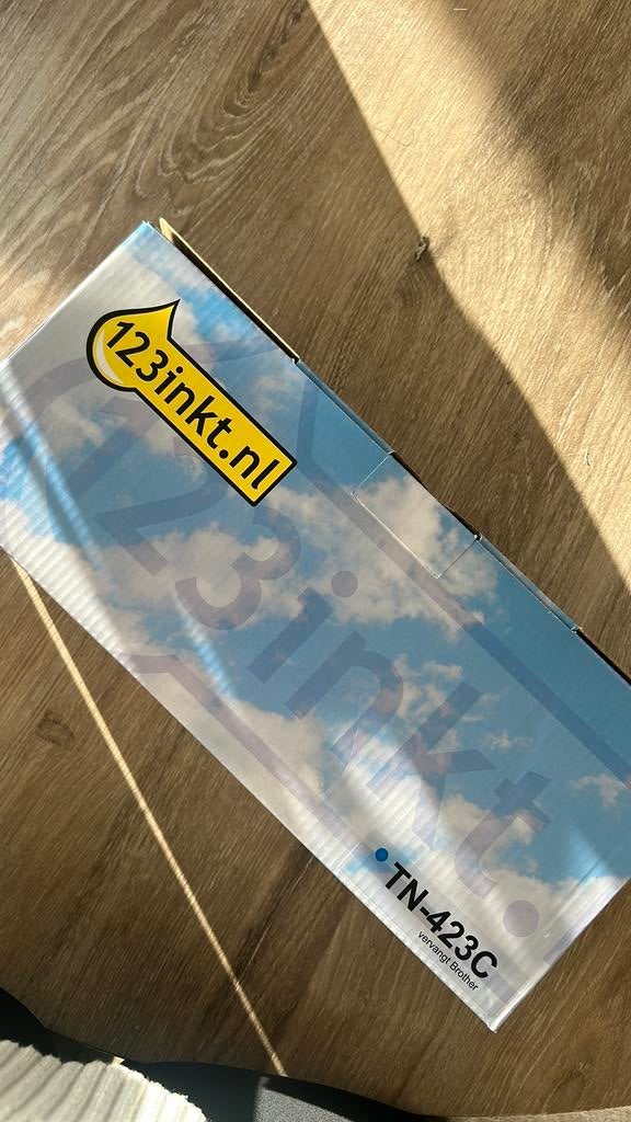 Nieuwe TN-423C blauwe Toner Cartridge, Ophalen of Verzenden, Zo goed als nieuw, Toner