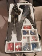 Kabel Stootverbinder Set met Krimptang en Connectoren, Ophalen of Verzenden