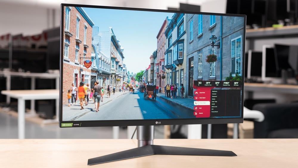 LG 2K 1440p Triple Monitor Setup 27"; 34"; 27", Gebruikt, IPS, 101 t/m 150 Hz, In hoogte verstelbaar