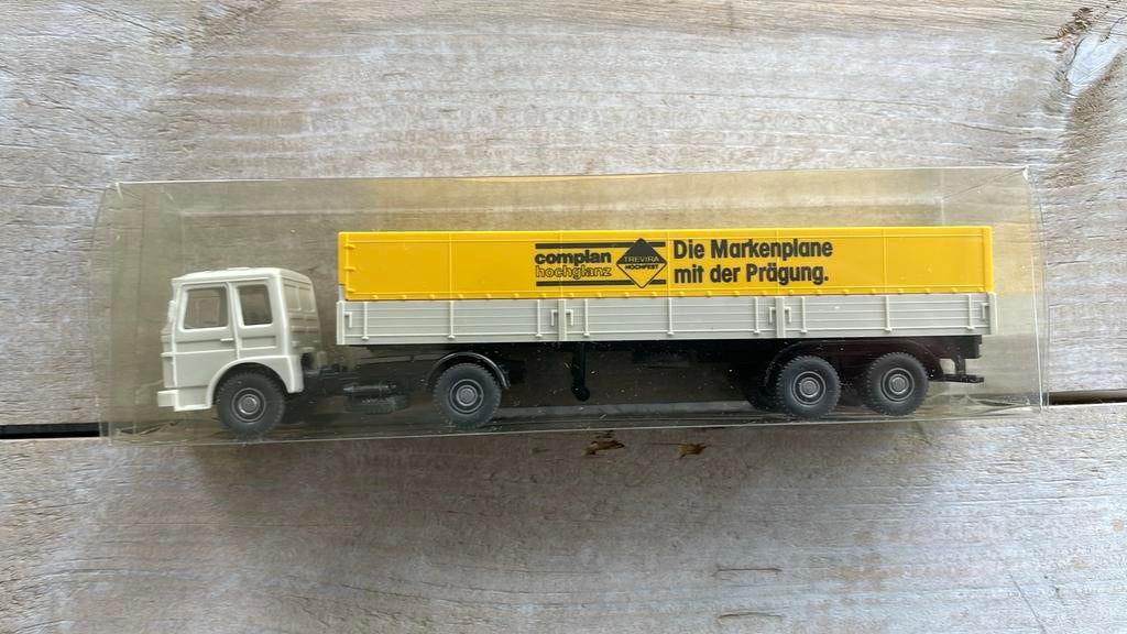 Wiking H0 M.A.N. Vrachtwagen Complan Hochglanz Trevia H0, Hobby en Vrije tijd, Modelauto's | 1:87, Ophalen of Verzenden, Zo goed als nieuw