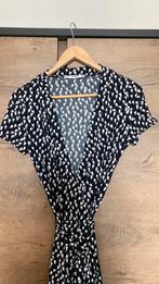 Mango…..Overslag jurkje, Kleding | Dames, Ophalen of Verzenden, Zo goed als nieuw, Blauw, Boven de knie