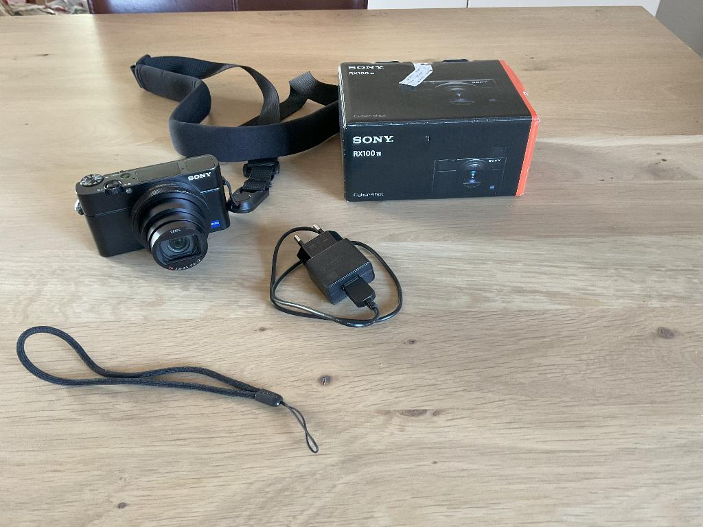 Sony Cybershot RX100 VII, 20 Megapixel, Compact, Ophalen of Verzenden, Zo goed als nieuw