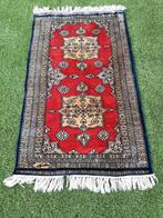 Gebruikt Oud Perzisch Tapijt - 60 x 110 cm, Huis en Inrichting, Ophalen, Gebruikt, 100 tot 150 cm, Blauw