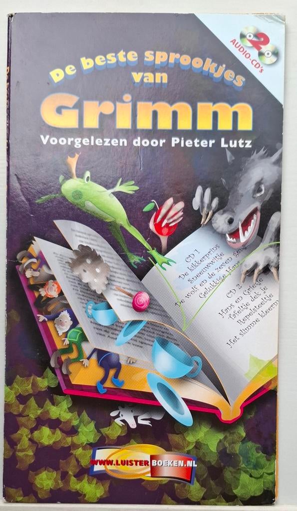 De beste sprookjes van Grimm - 2 CD luisterboek, Boeken, Sprookjes en Fabels, Ophalen of Verzenden