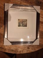 Tekening / schilderij 18/25 clown viool, Antiek en Kunst, Ophalen