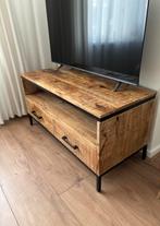 Tv kast Trevor mangohout, Ophalen, 50 tot 75 cm, Minder dan 50 cm, Zo goed als nieuw