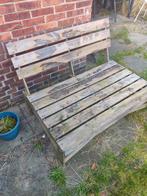 Pallet bank, Ophalen of Verzenden, Gebruikt, Hout