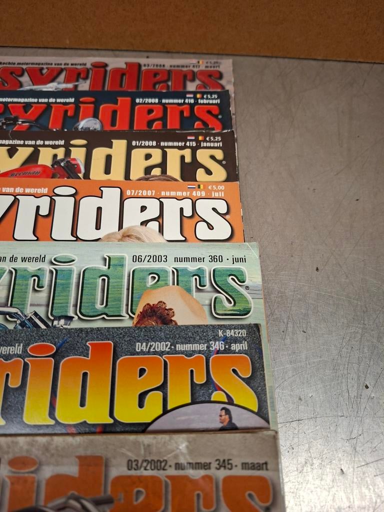 EASYRIDERS magazines motor rijders tijdschriften, Ophalen of Verzenden, Zo goed als nieuw